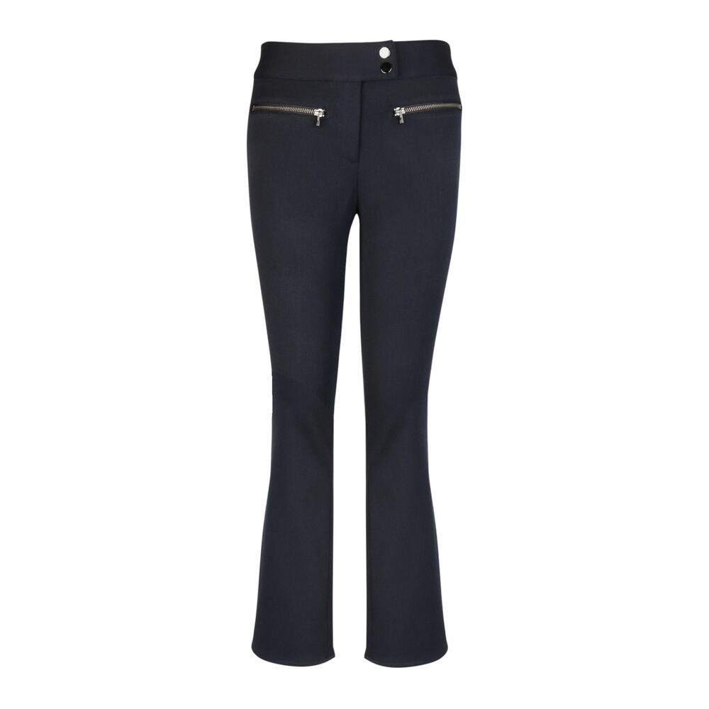 VERONICA BEARD Metro Cropped Kick Flare Pant in Dark Navy 0